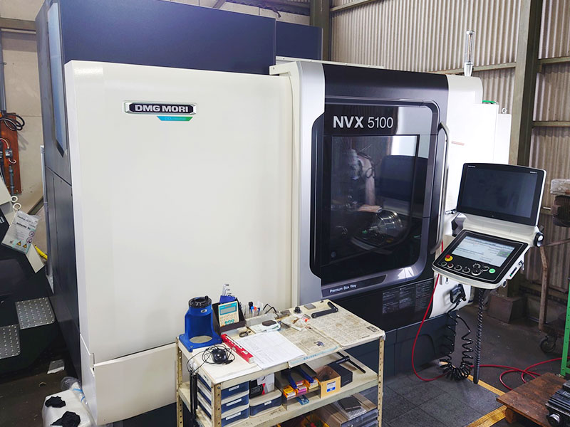 4軸立形マシニングセンタ(DMG森精機)NVX5100 金属 加工 機械 設備