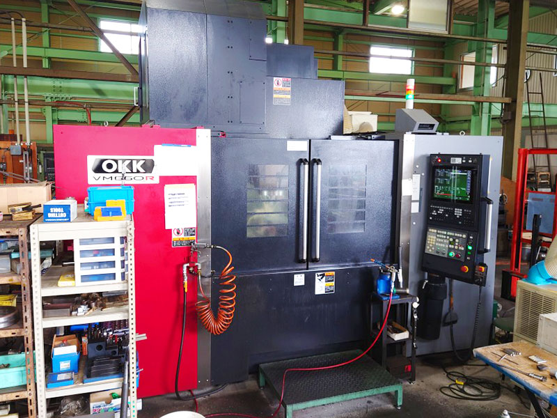 立形マシニングセンタ(OKK)VM660R 金属 加工 機械 設備